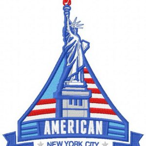 American Liberty 5 embroidery design