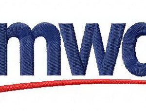 Amway logo embroidery design