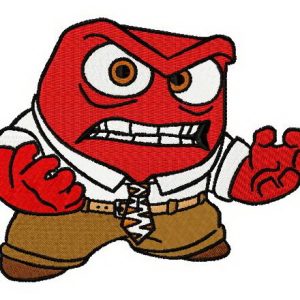 Anger 2 embroidery design