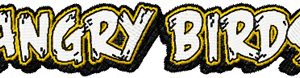 Angry birds Logo embroidery design