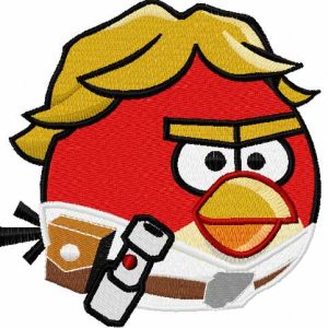 Angry Birds Star Wars Luke 2 embroidery design