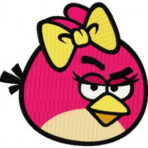 Angry Birds Red embroidery design