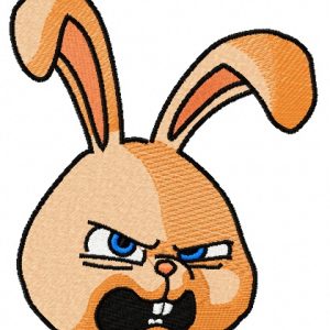 Angry Snowball 3 embroidery design
