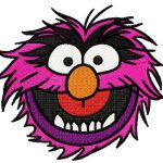 Animal embroidery design