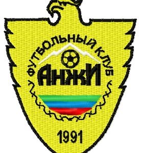 Anji FC logo embroidery design
