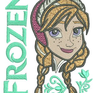 Happy Anna 2 embroidery design