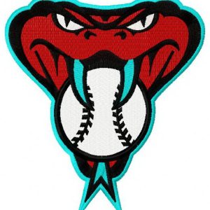 Arizona Diamondbacks 2016 logo embroidery design