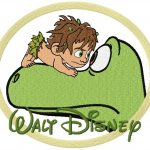 Arlo and Spot 2 embroidery design