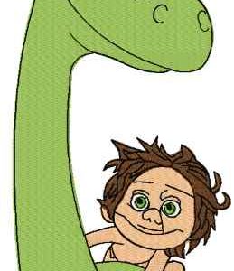 Arlo and Spot 6 embroidery design