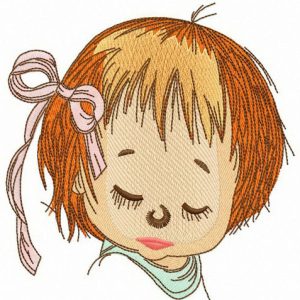 Ashamed embroidery design