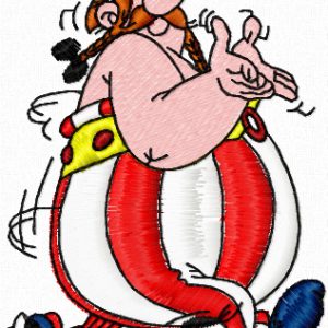 Obelix 1 embroidery design