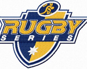 Australian Rugby logo (ARU) embroidery design