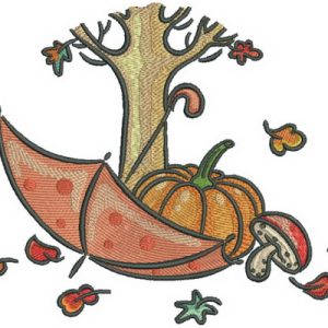 Autumn 2 embroidery design