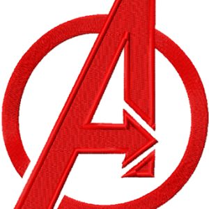 Avengers Logo embroidery design