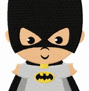 Baby Batman embroidery design