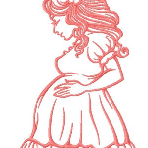 Baby on board 2 embroidery design