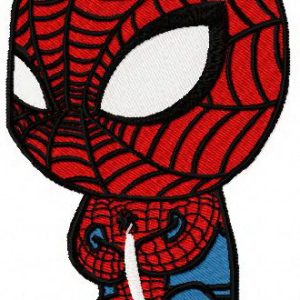 Baby Spiderman embroidery design