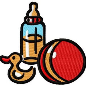 Baby stuff embroidery design