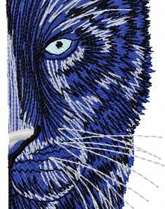 Bagheera embroidery design
