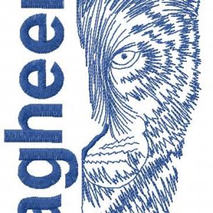 Bagheera 2 embroidery design