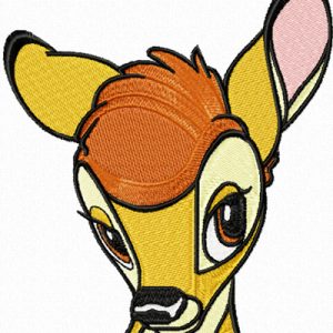 Bambi embroidery design
