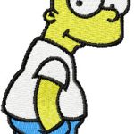 Bart 3  embroidery design