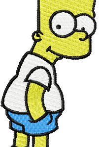 Bart 3  embroidery design