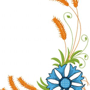 Basil embroidery design