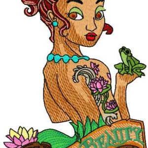 Bayou Beauty 2 embroidery design
