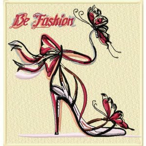 Be fashion embroidery design