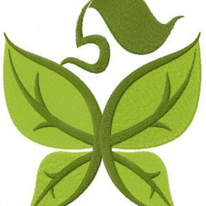 Beauty symbol embroidery design