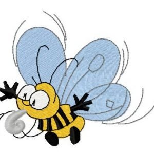 Bee 2 embroidery design