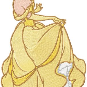 Belle 2 embroidery design