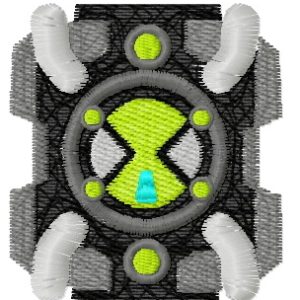 Ben 10 watch embroidery design
