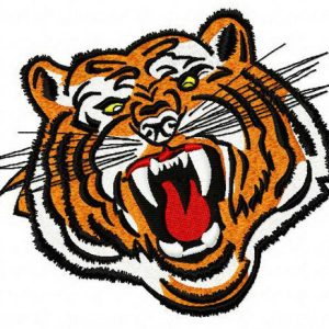 Bengal tiger 4 embroidery design