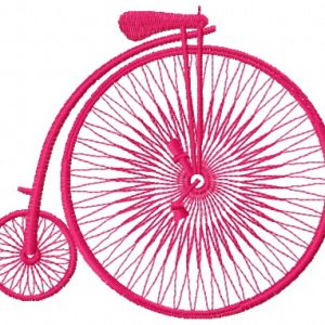 Bicycle 2 embroidery design