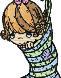 Big Grandma's Socks  embroidery design