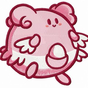 Blissey embroidery design