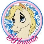 Blondie 2 embroidery design