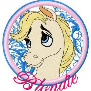 Blondie 2 embroidery design