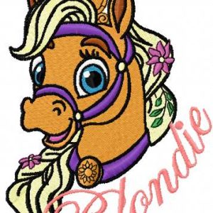 Blondie 4 embroidery design
