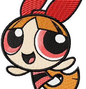 Blossom embroidery design