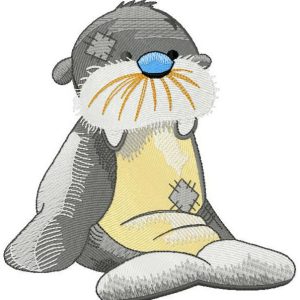 Blubber embroidery design