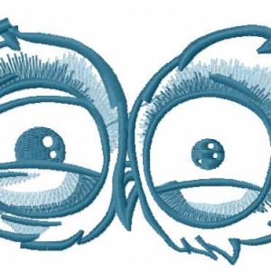 Owl eyes 5 embroidery design