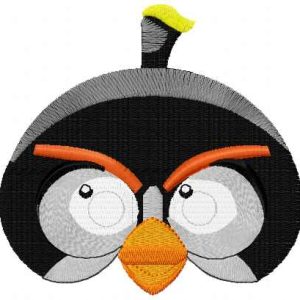 Bomb embroidery design
