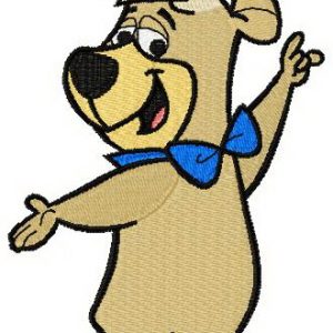 Boo Boo bear embroidery design