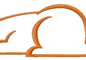 Bored dog 2 embroidery design