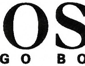 Boss Hugo Boss embroidery design