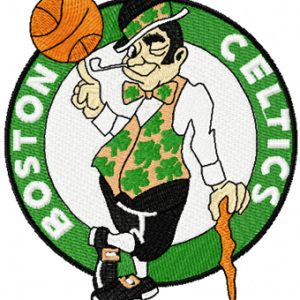 Boston Celtics Logo embroidery design
