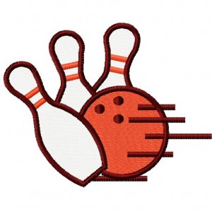 Bowling club 4 embroidery design